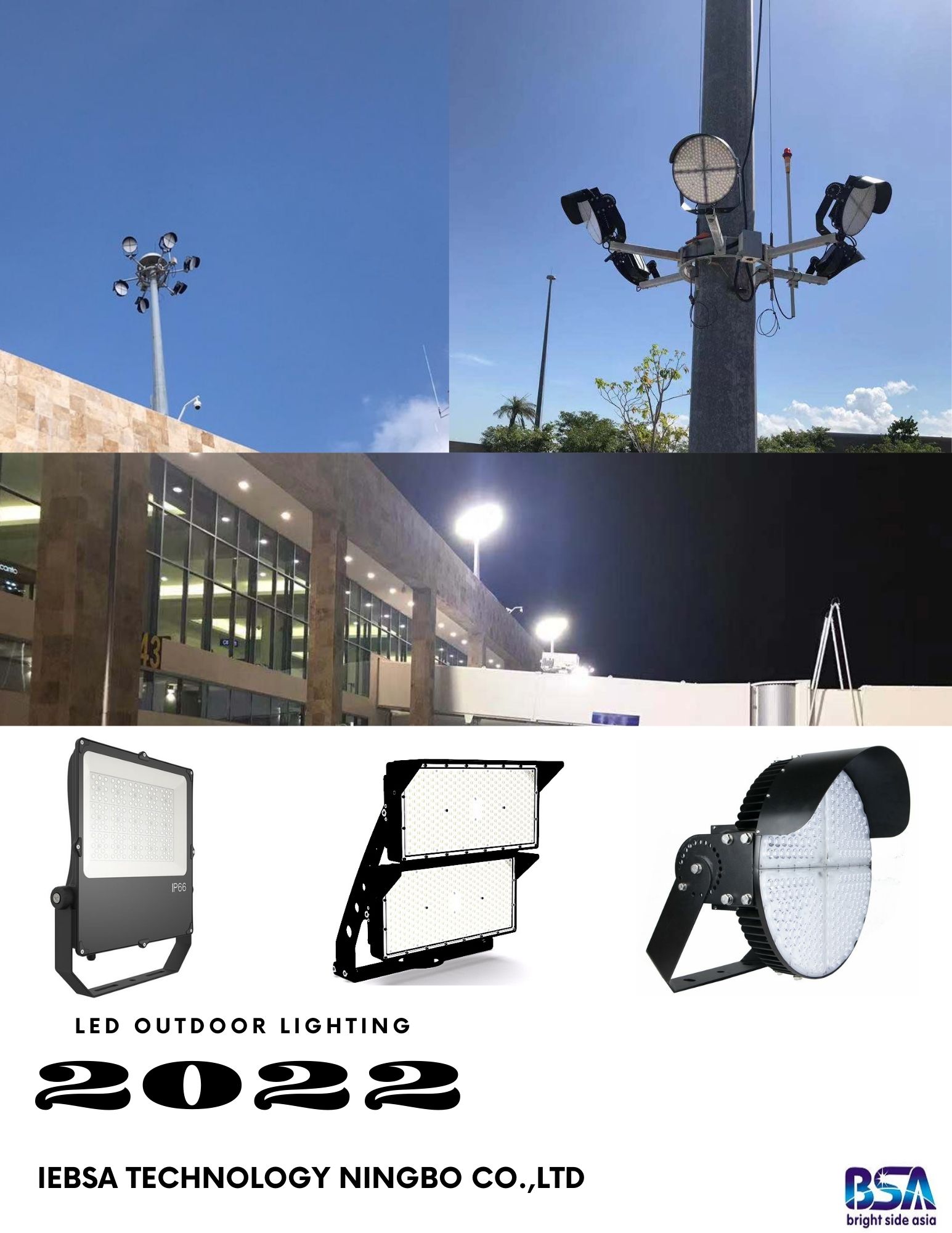 2022 Catalogo Exterior Luminaria Proyector Deportivo Campo luminaria